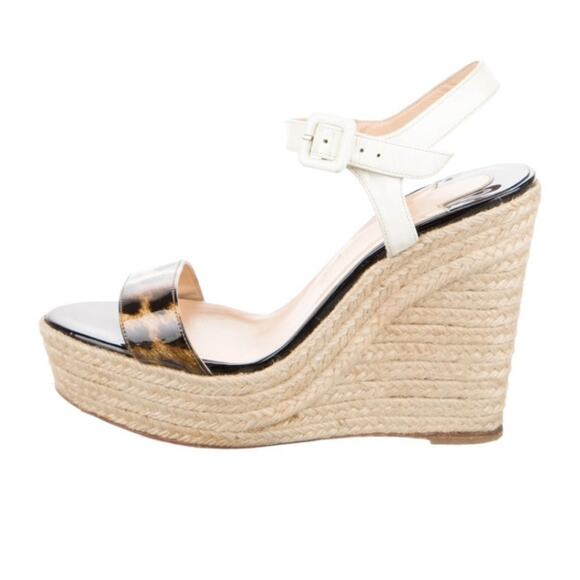 Christian Louboutin Women's Spachica Espadrille 39 - Picture 2 of 5